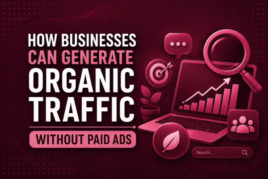 How Businesses Can Generate Organic Traffic Without Paid Ads