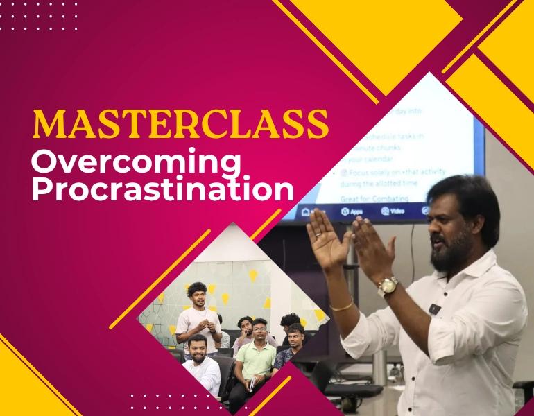 Masterclass on Overcoming Procrastination to Boost Productivity | WHY TAP Masterclass on Overcoming Procrastination to Boost Productivity | WHY TAP
