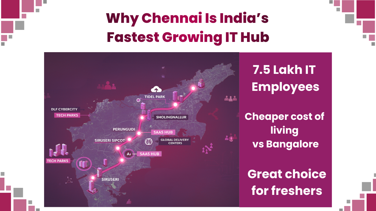 Why chennai is India's fastest growing IT hub Why chennai is India's fastest growing IT hub