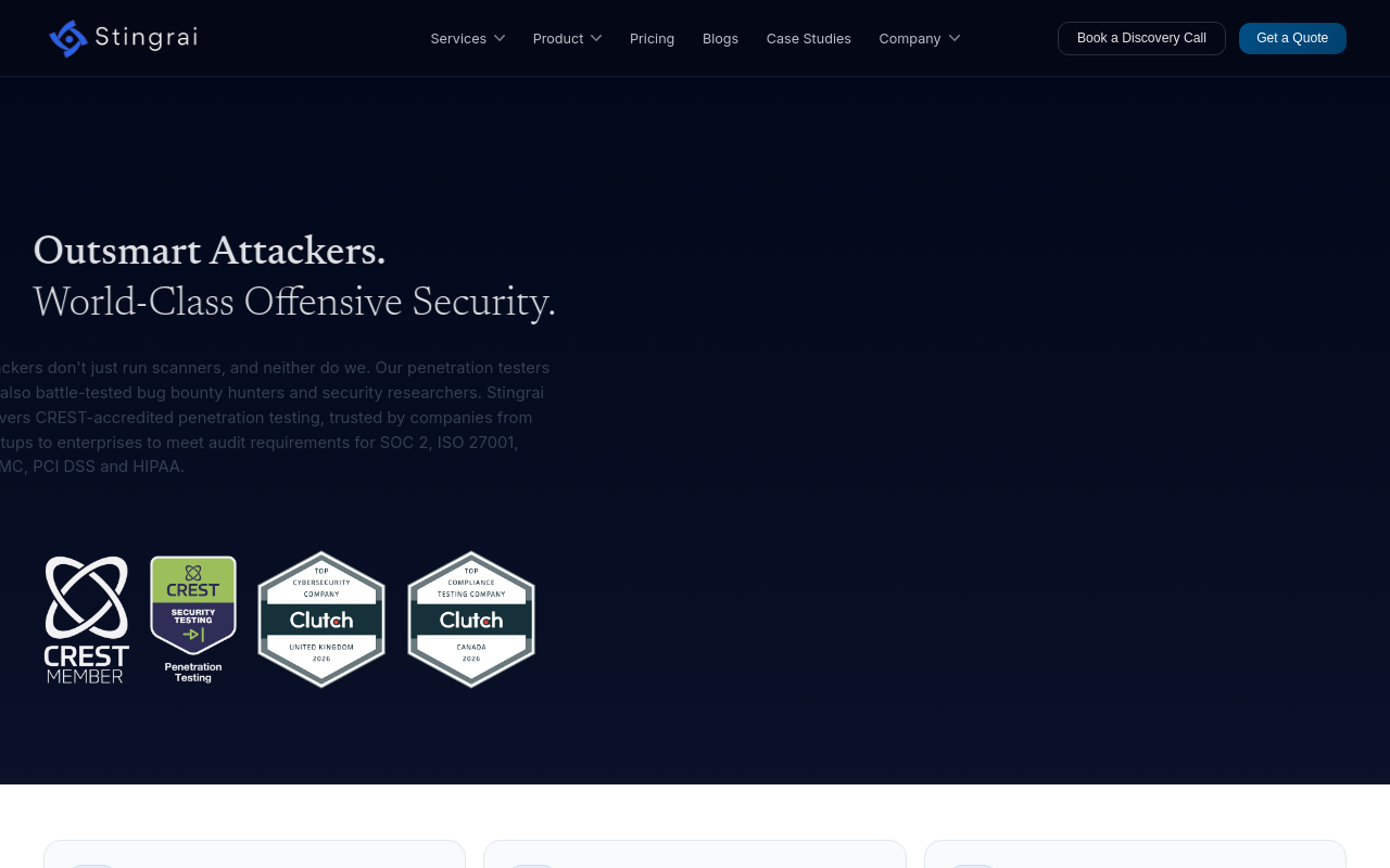 Autonomous Penetration Testing Security Vendors - stingrai best ai pentest