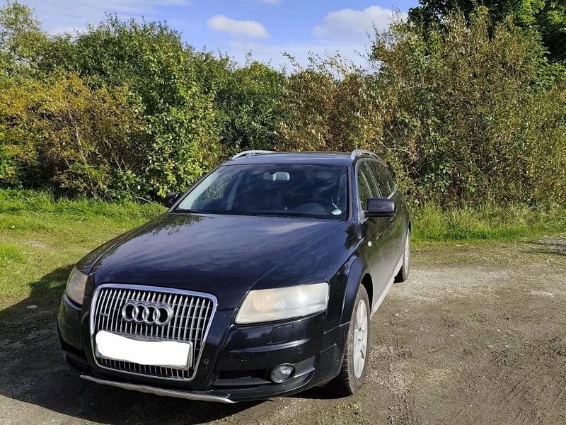 Black Audi A6 C6 allroad 2008 after an EGR solution and Stage 1 chip tuning