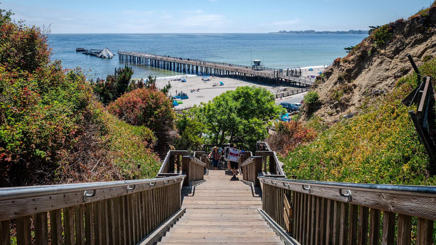 california travel beach