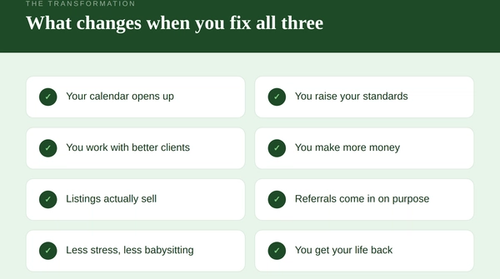 The 3 Problems Killing Your Real Estate Business