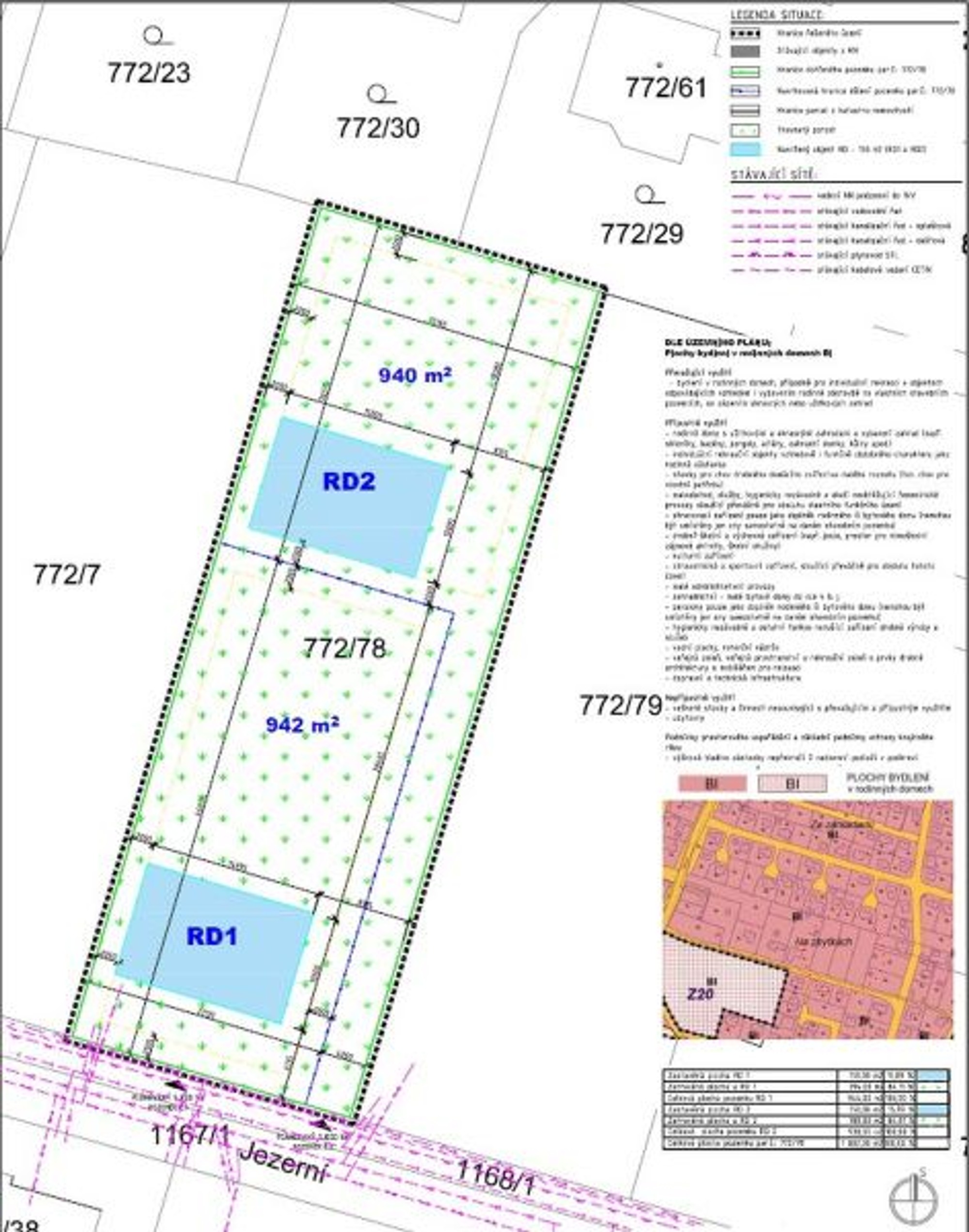 Prodej stavebního pozemku ve Štěnovicích – foto 3