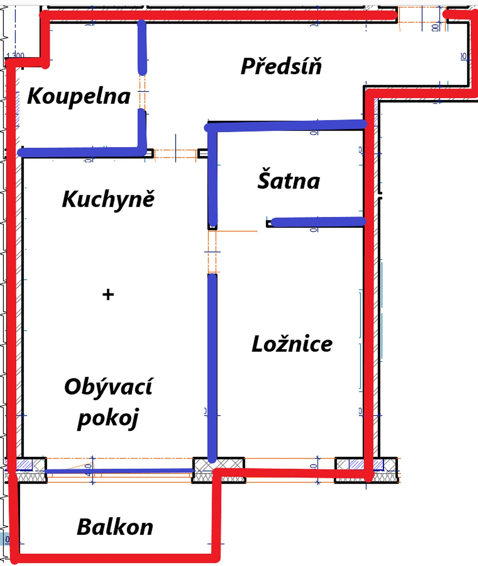 Pronájem novostavby bytu 2+kk s balkonem a garážovým stáním v přímém centru Plzně  – foto 10