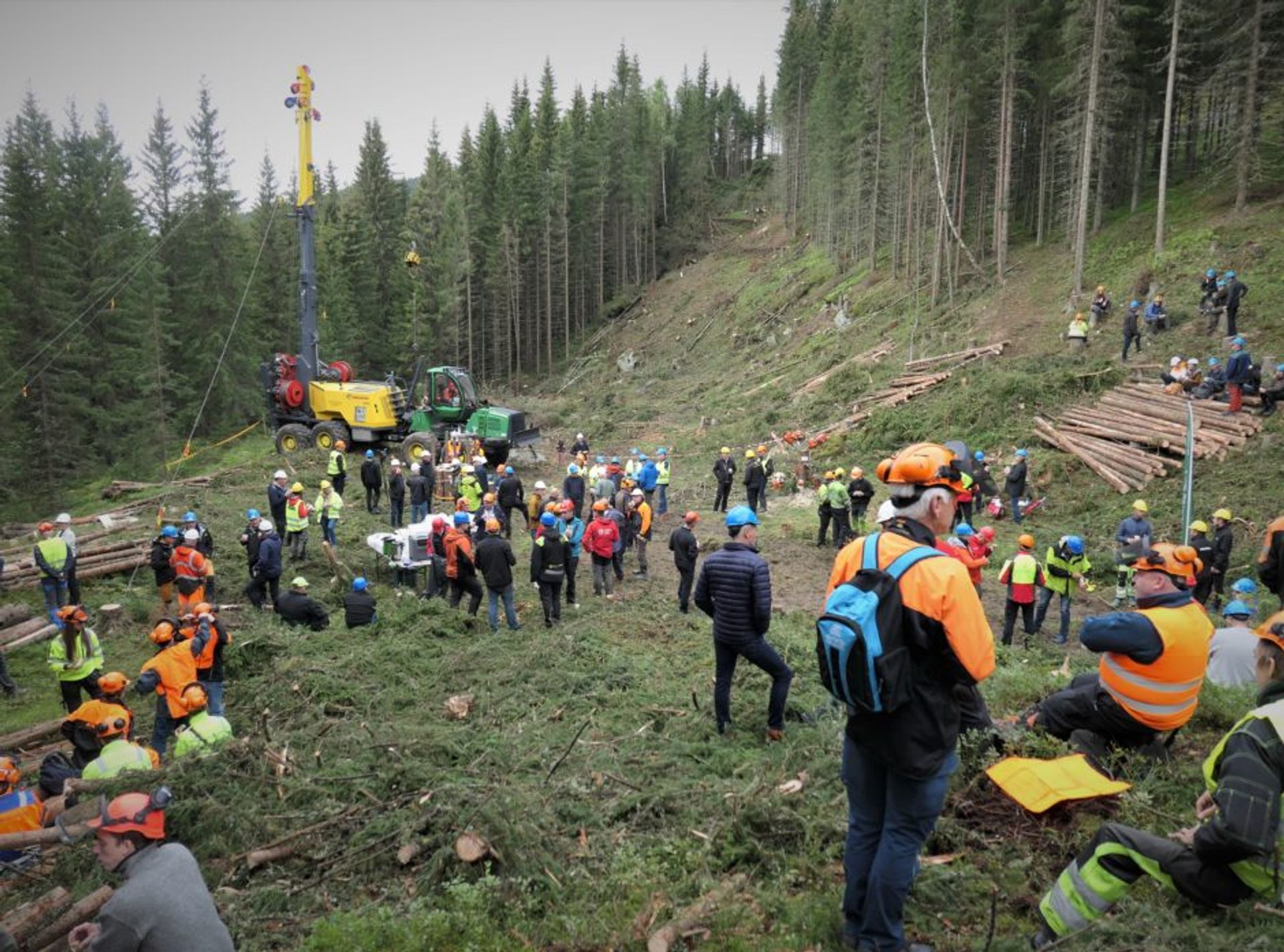 140 interesserte fulgte Norsk Taubanelags samling i Gudbrandsdalen. Det tyder på god interesse. Foto: Roar Ree Kirkevold