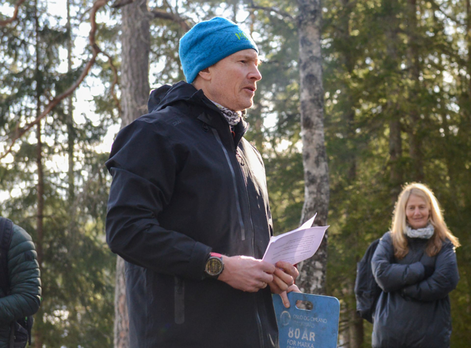 Bjørn Håvard Evjen, divisjonssjef for skog og utmark, forklarte for ministrene at alle flater ikke er egnet for lukkede hogstformer.