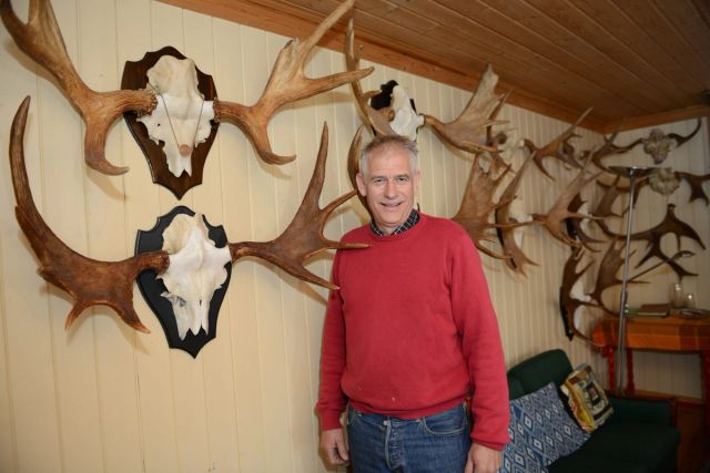 Ola Eltorn i jakthytta