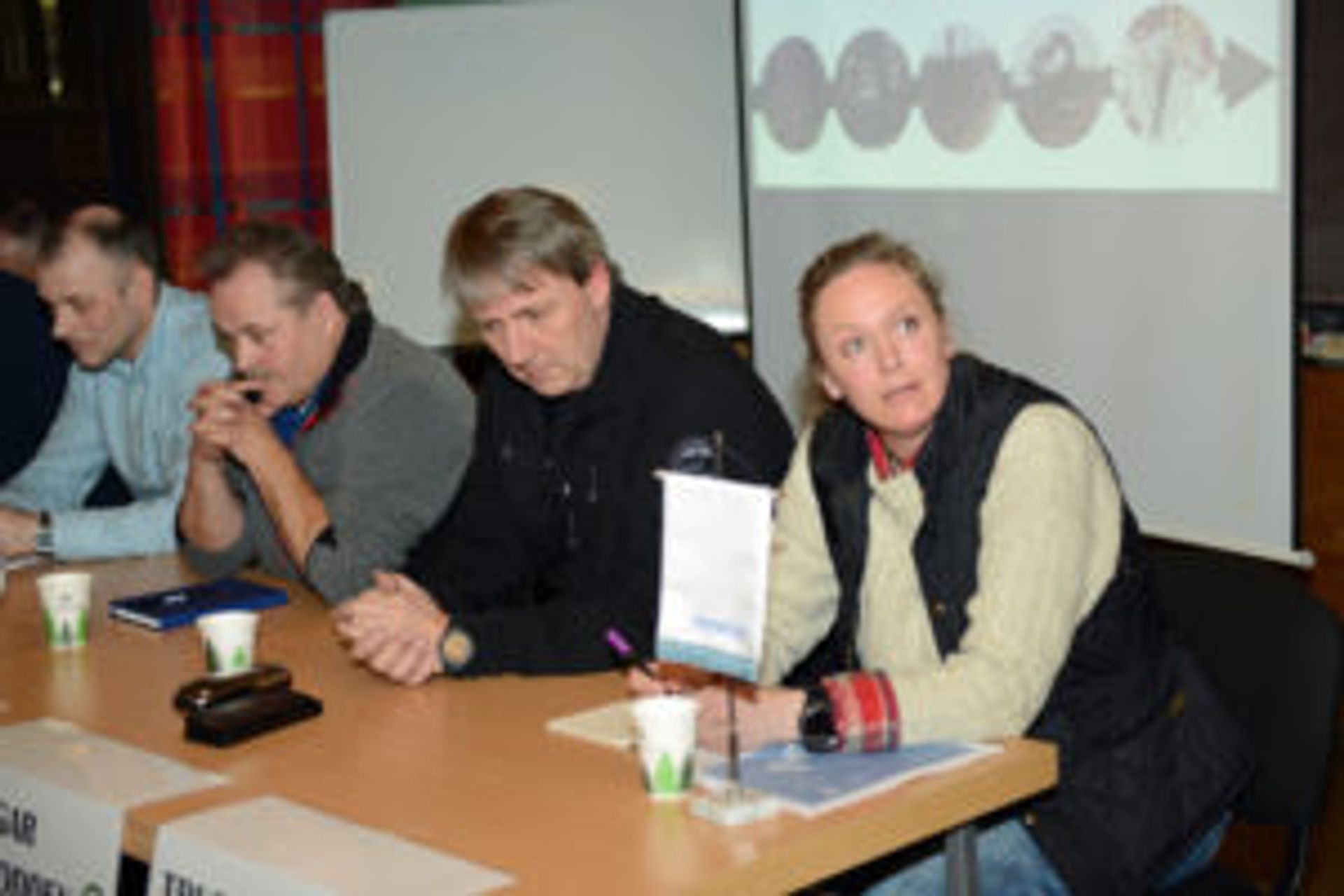 True Strand Schildmann talte skogeiernes sak på miniseminaret. Hun mente Glommen Skog må være en aktiv støttespiller for dagens skogeiere.