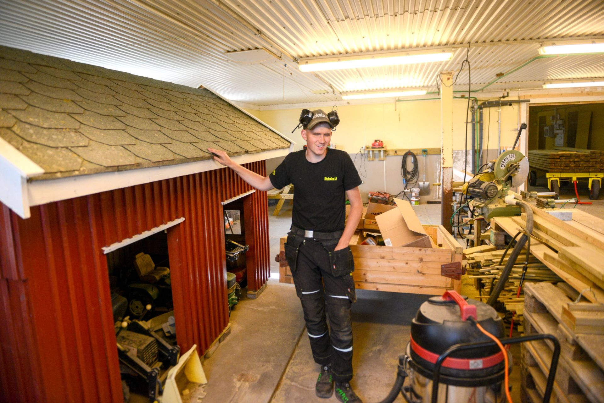 Magnus Rød er en aktiv type. Å sitte inne er ikke noe alternativ for 25-åringen.