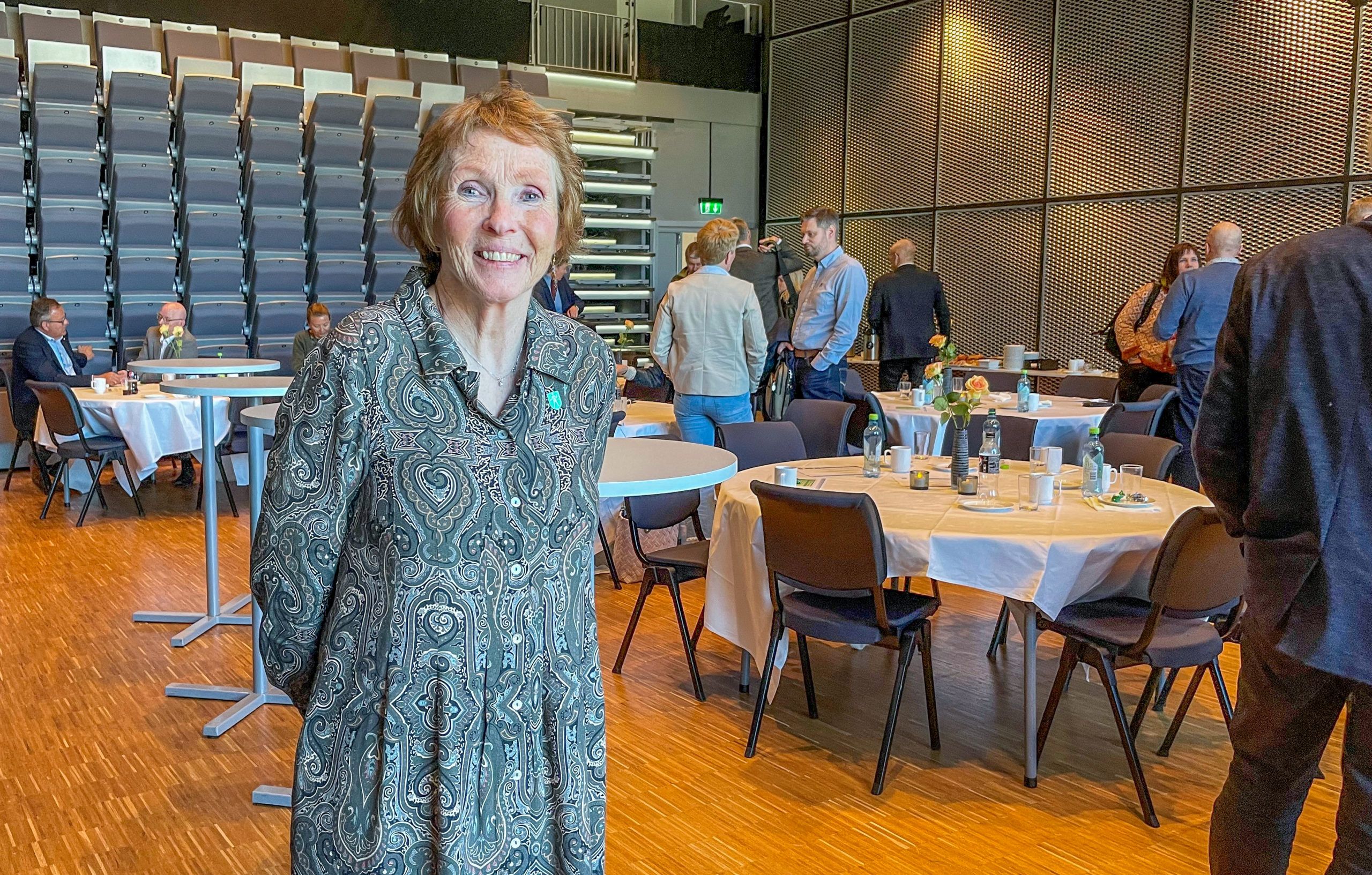 Ordfører Kari Anne Sand (Sp) var godt fornøyd med årets næringskonferanse.