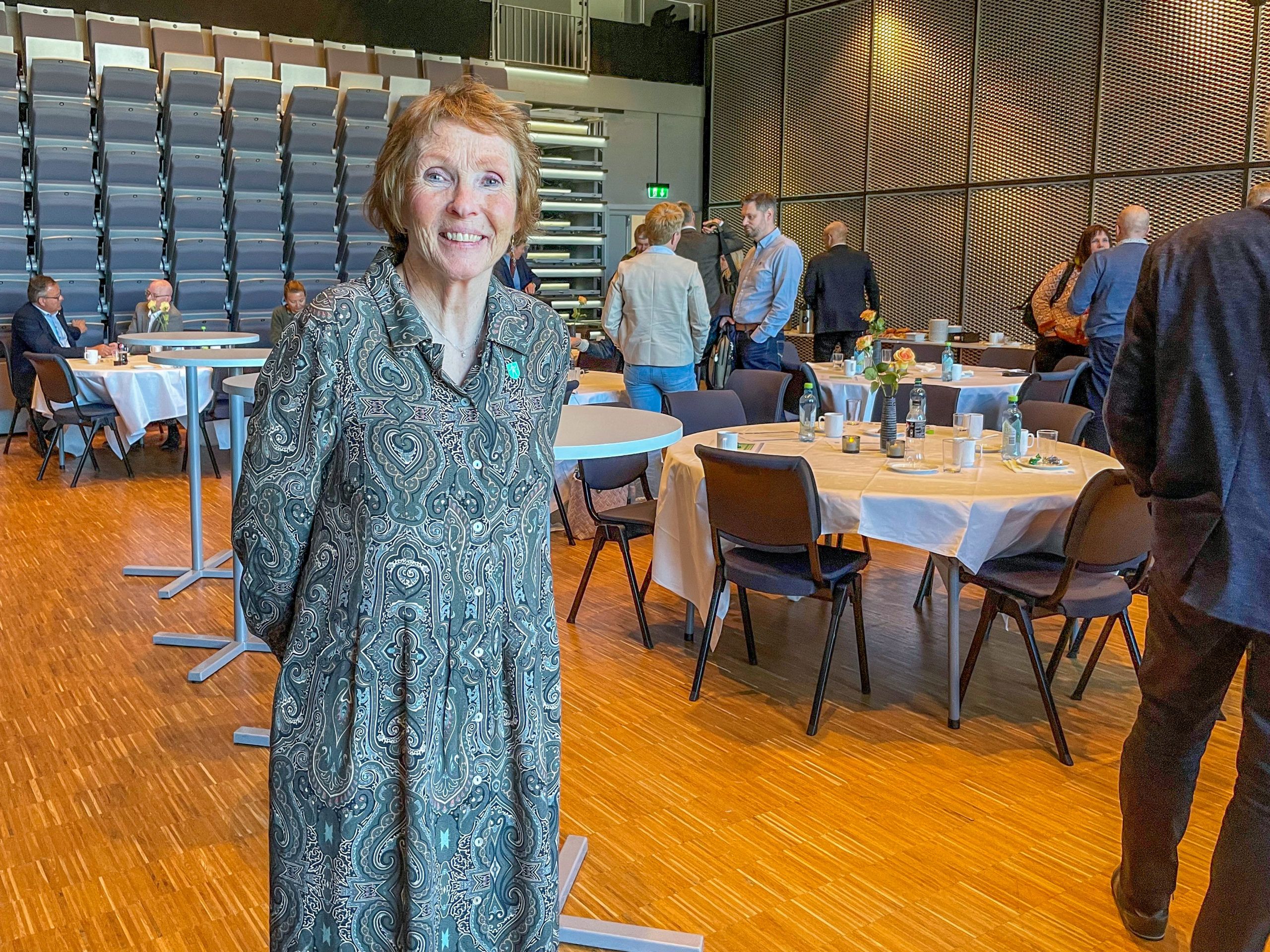 Ordfører Kari Anne Sand (Sp) var godt fornøyd med årets næringskonferanse.