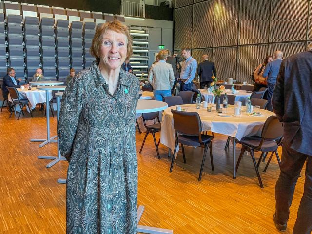 Ordfører Kari Anne Sand (Sp) var godt fornøyd med årets næringskonferanse.