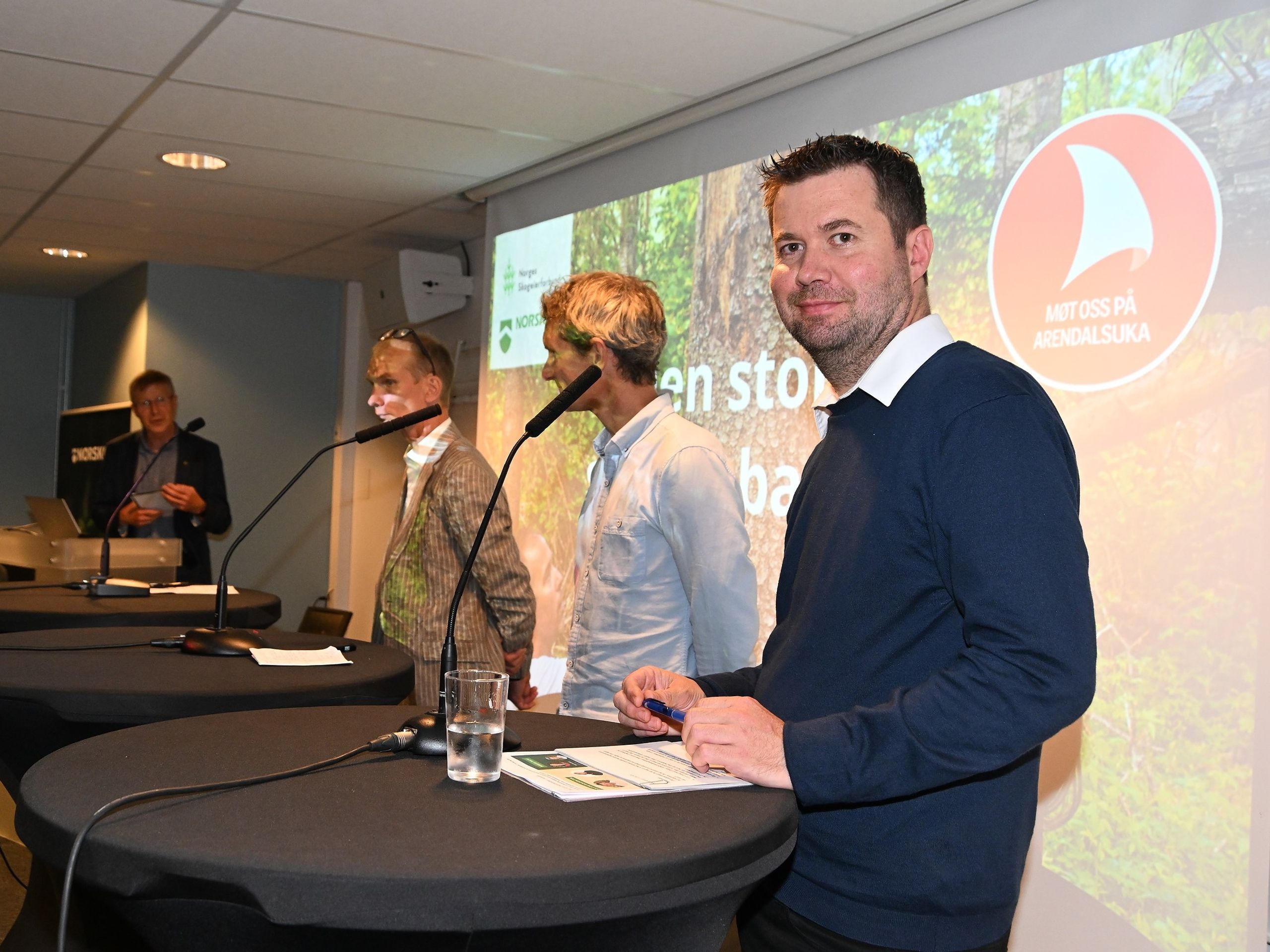 Under debatten var Geir Pollestad (Sp) opptatt av å løfte fram skogbrukets bidrag i klimasammenheng.