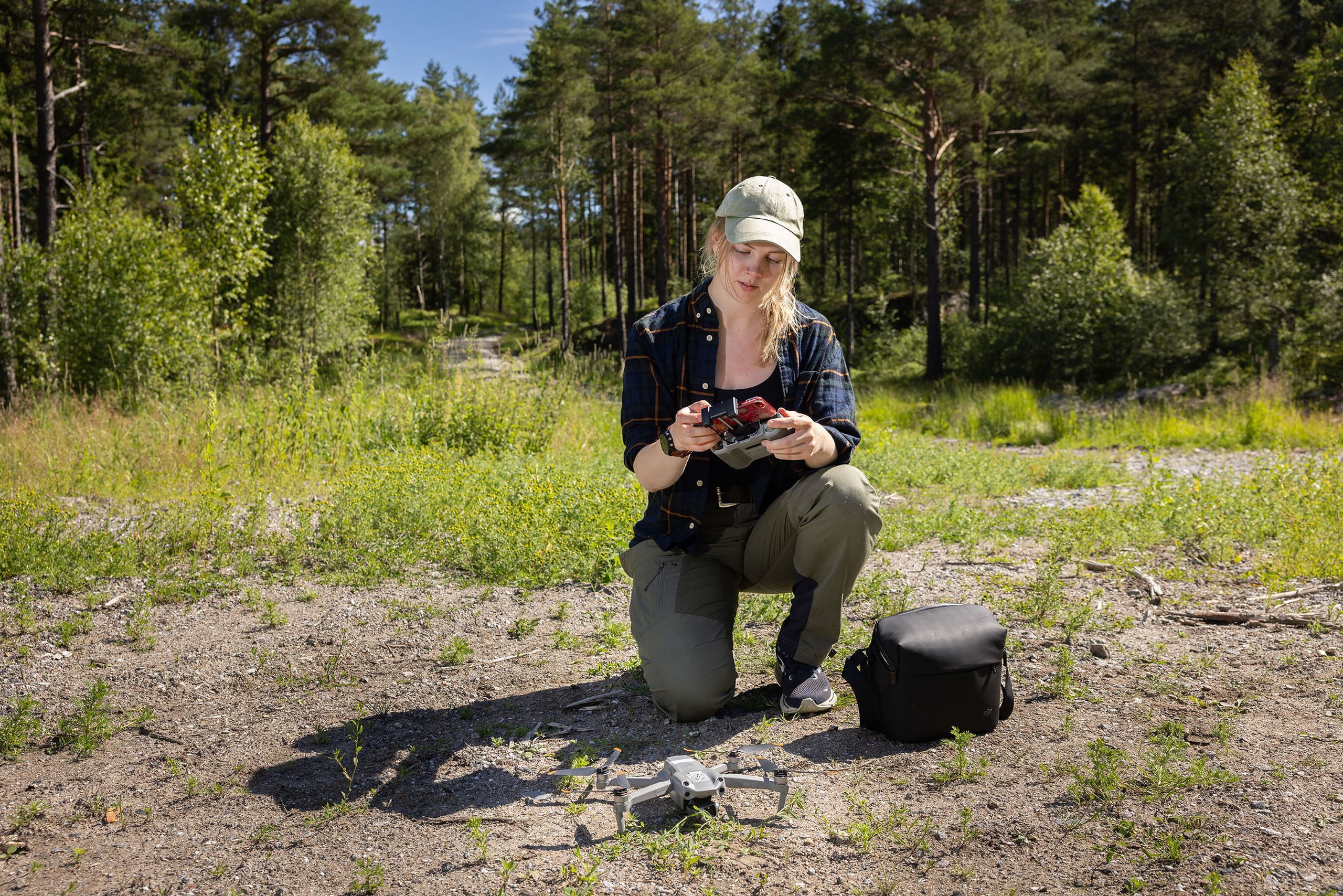 Droner er et viktig verktøy i planlegging og oppfølging av hogst og andre skjøtselstiltak i skogen.