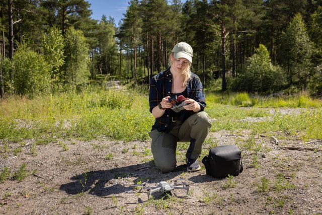 Droner er et viktig verktøy i planlegging og oppfølging av hogst og andre skjøtselstiltak i skogen.