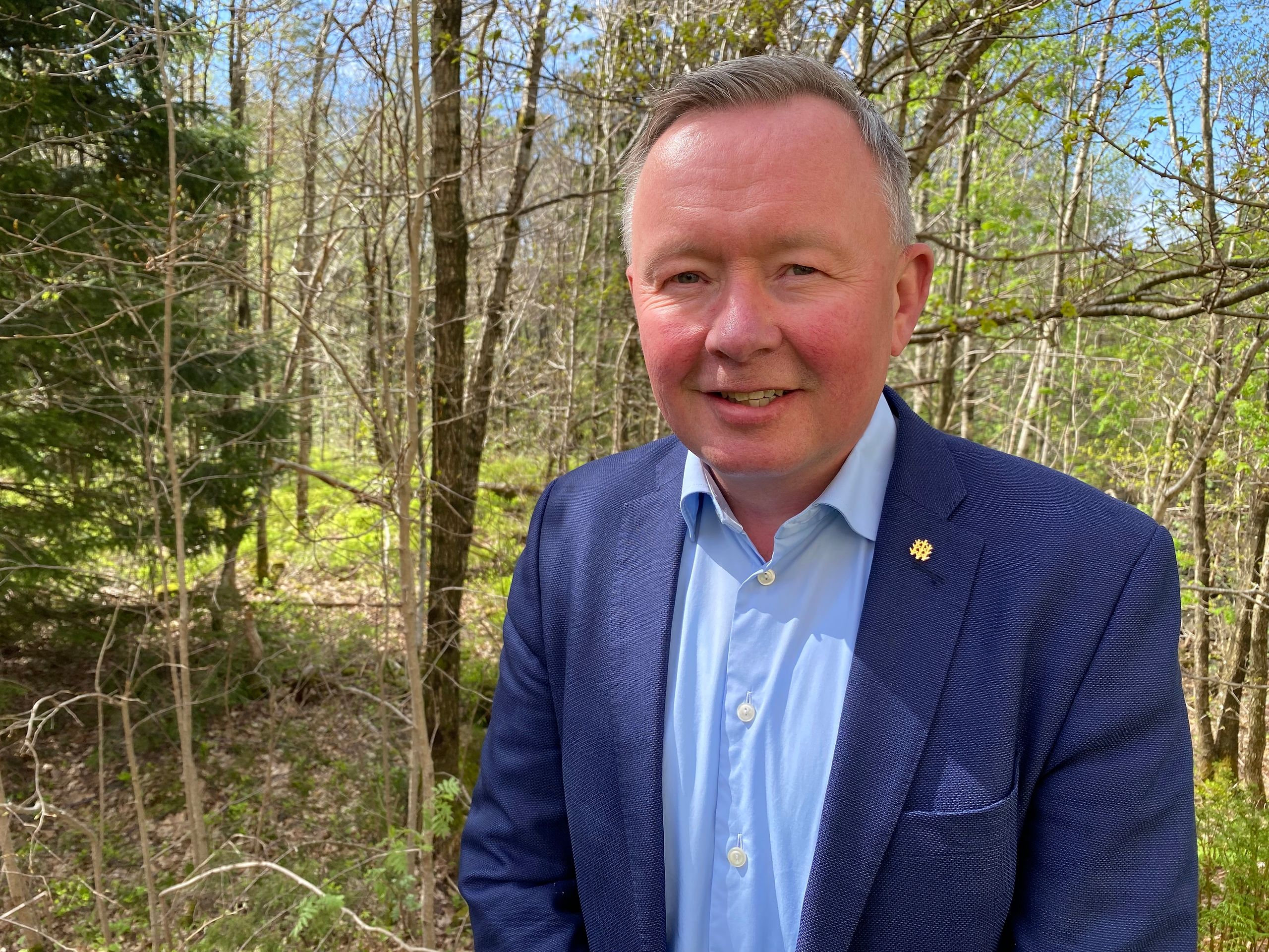 Styreleder i AT Skog, Olav Veum.