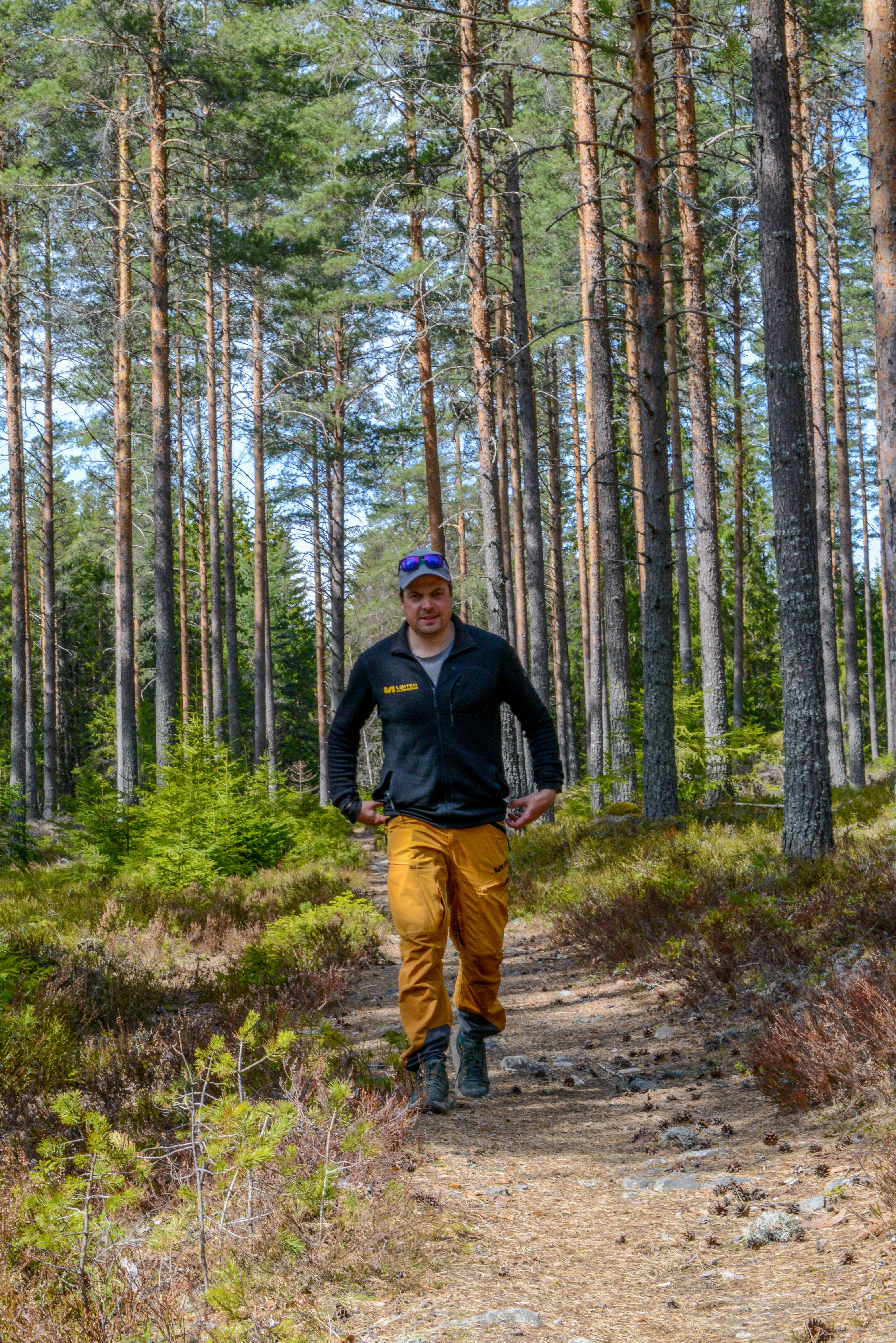 – Jeg er opptatt av at vi skal forvalte skogen på en bedre måte for etterkommerne våre enn det forfedrene gjorde for oss, sier Håvard Dufseth.