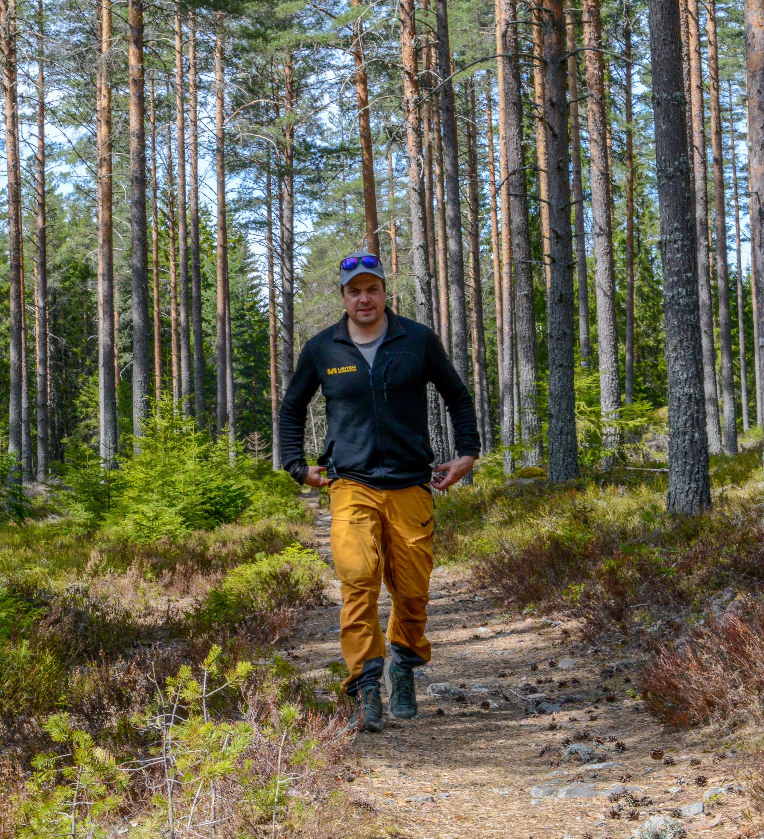 – Jeg er opptatt av at vi skal forvalte skogen på en bedre måte for etterkommerne våre enn det forfedrene gjorde for oss, sier Håvard Dufseth.