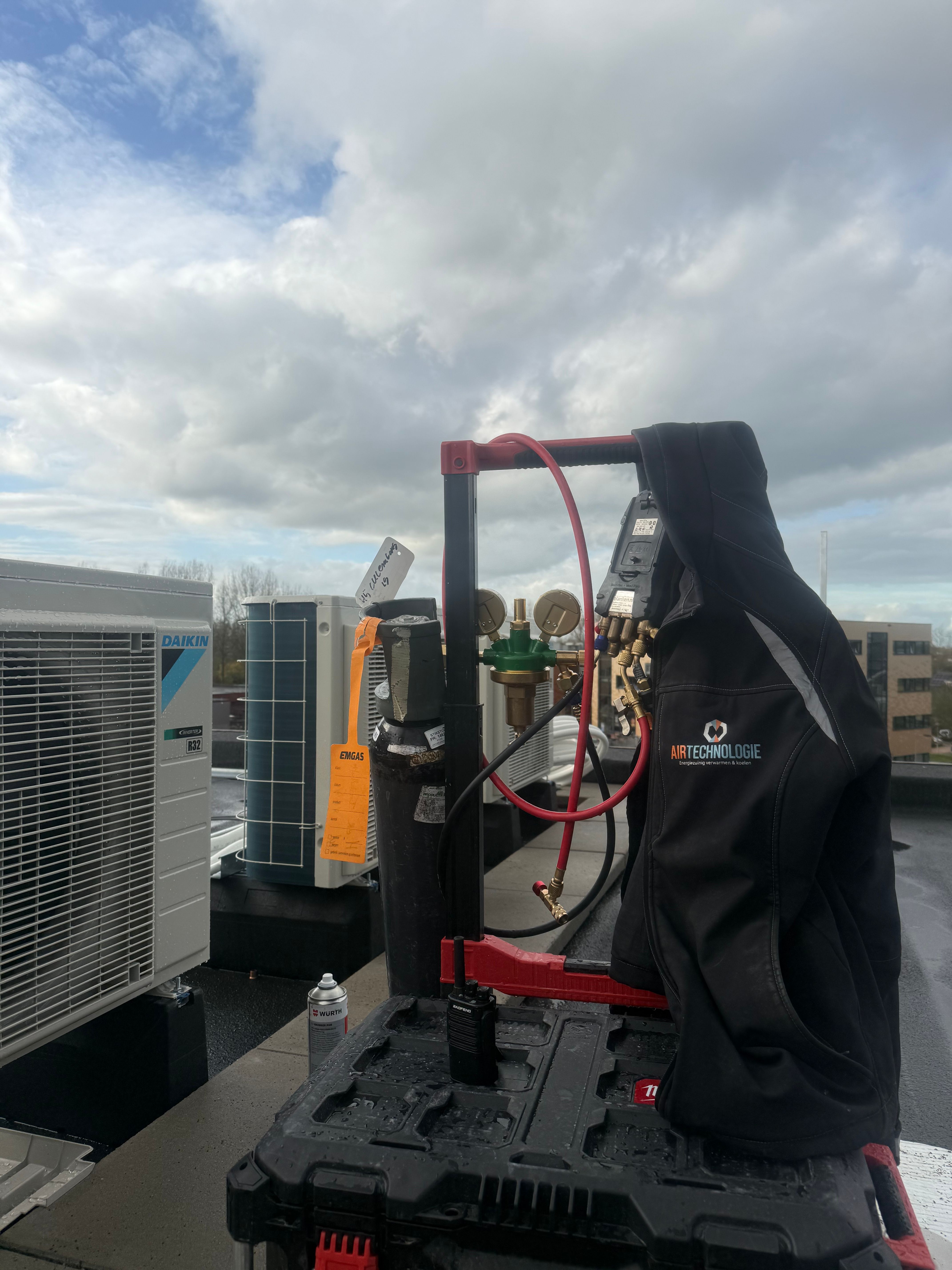 Zakelijk project: 45 + 6 appartementen – Warmtepompinstallatie Culemborg