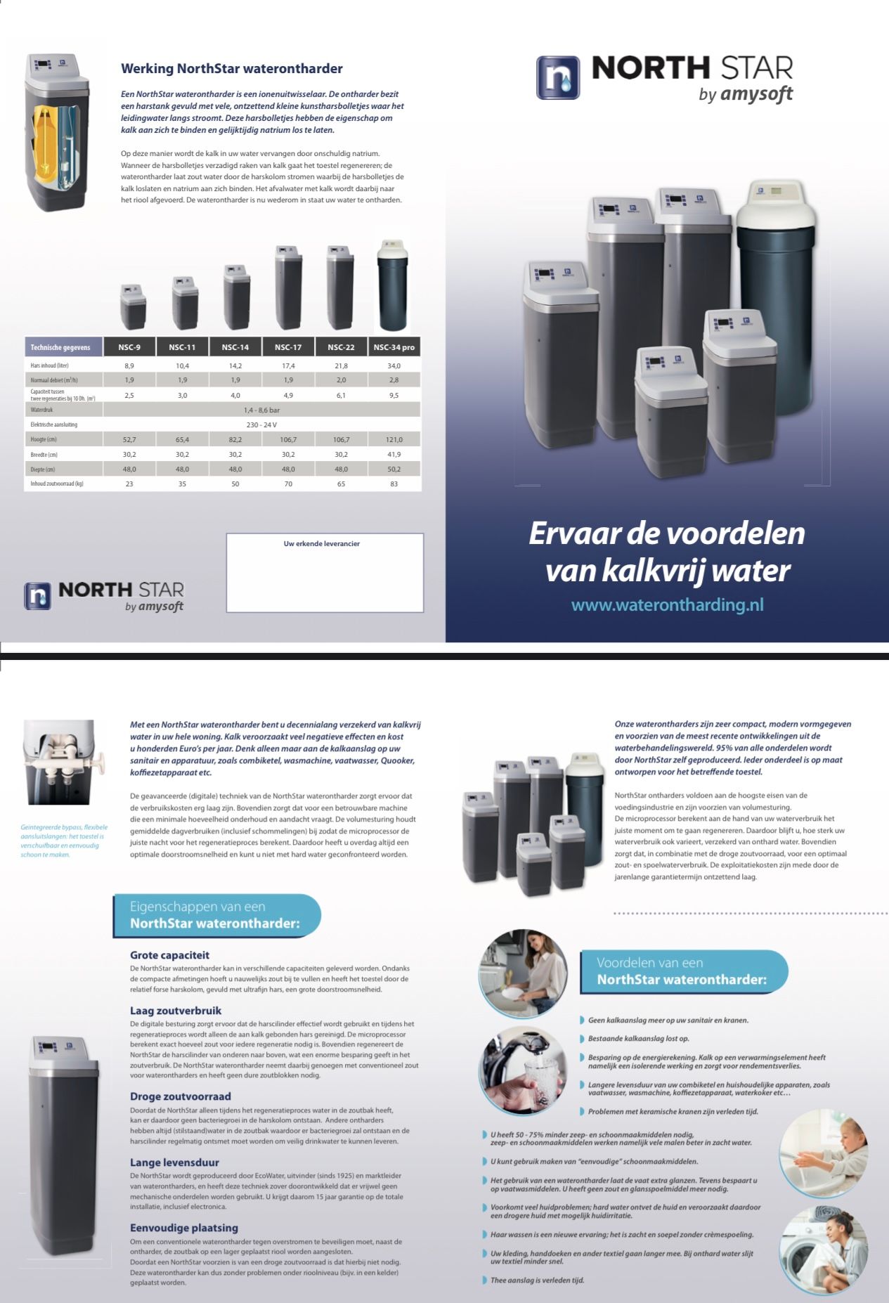 NorthStar: hét internationale topmerk in waterontharders