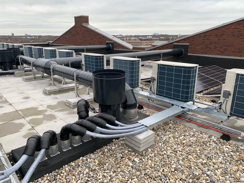Zakelijk project: 45 + 6 appartementen – Warmtepompinstallatie Culemborg