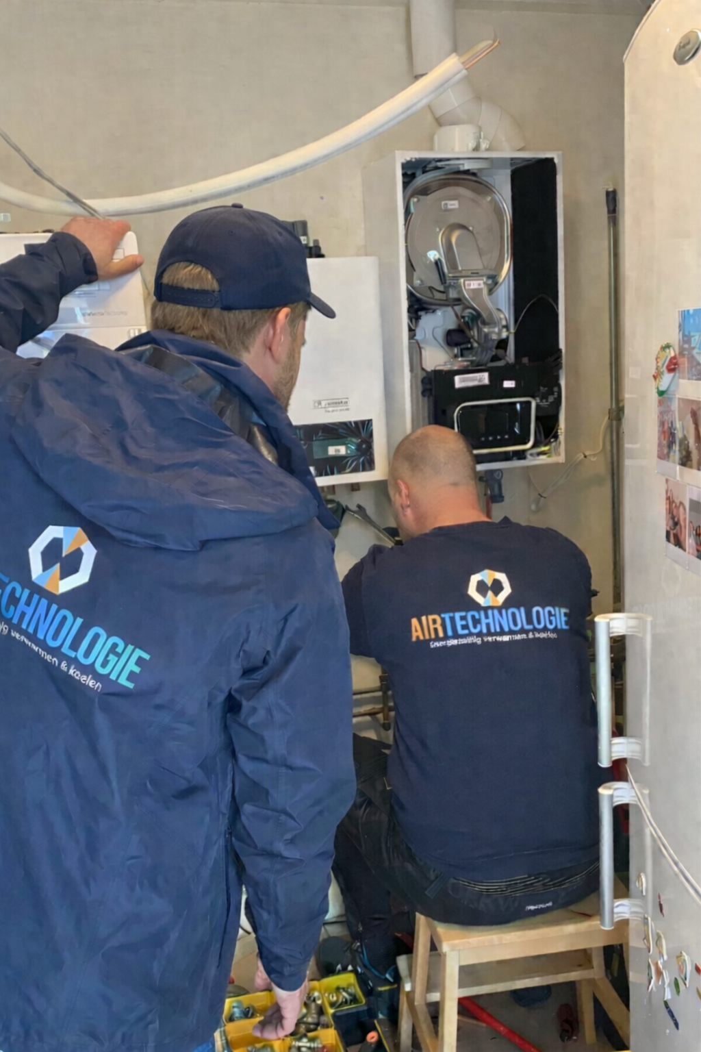 Warmtepomp installatie