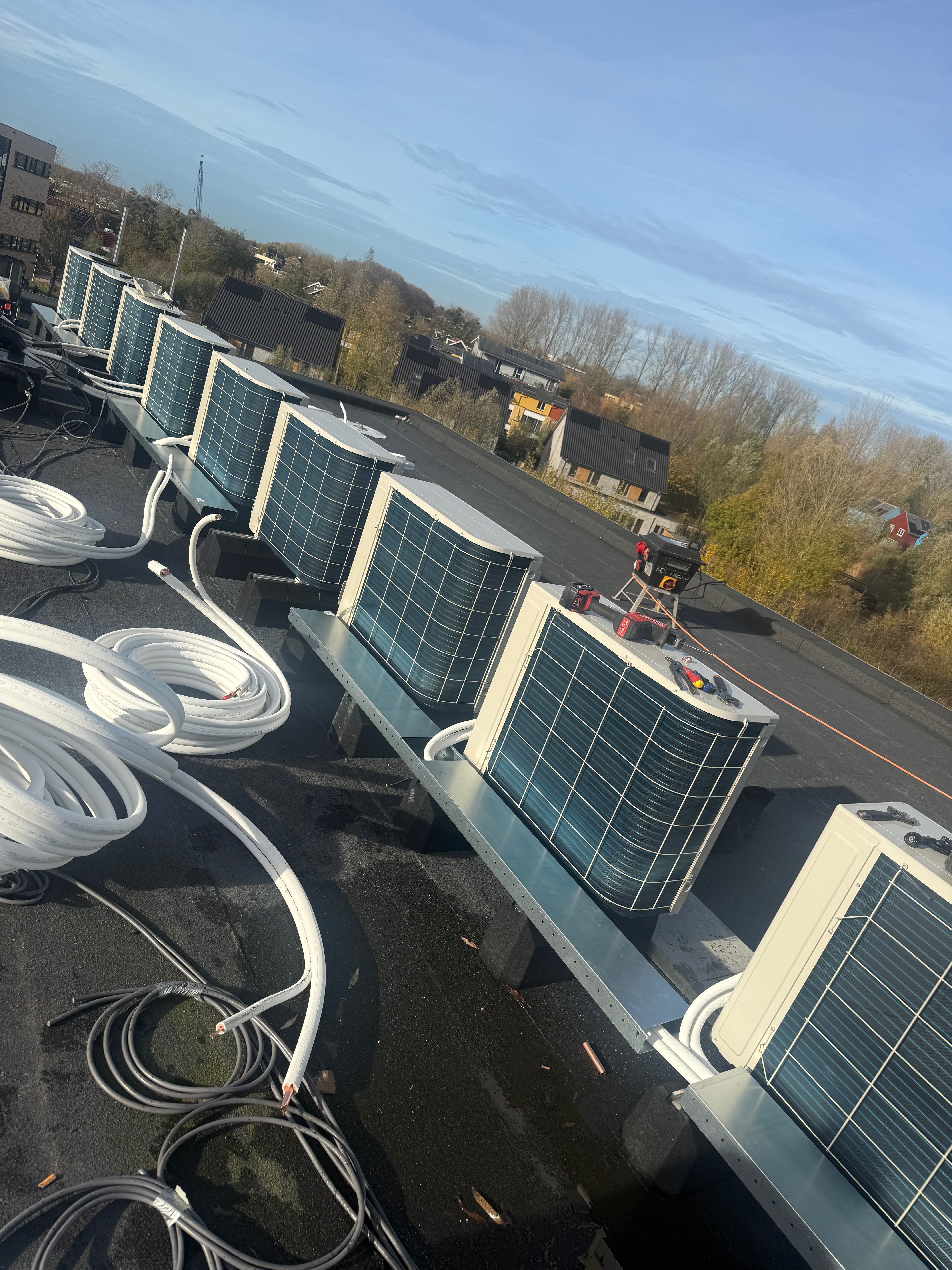 Zakelijk project: 45 + 6 appartementen – Warmtepompinstallatie Culemborg