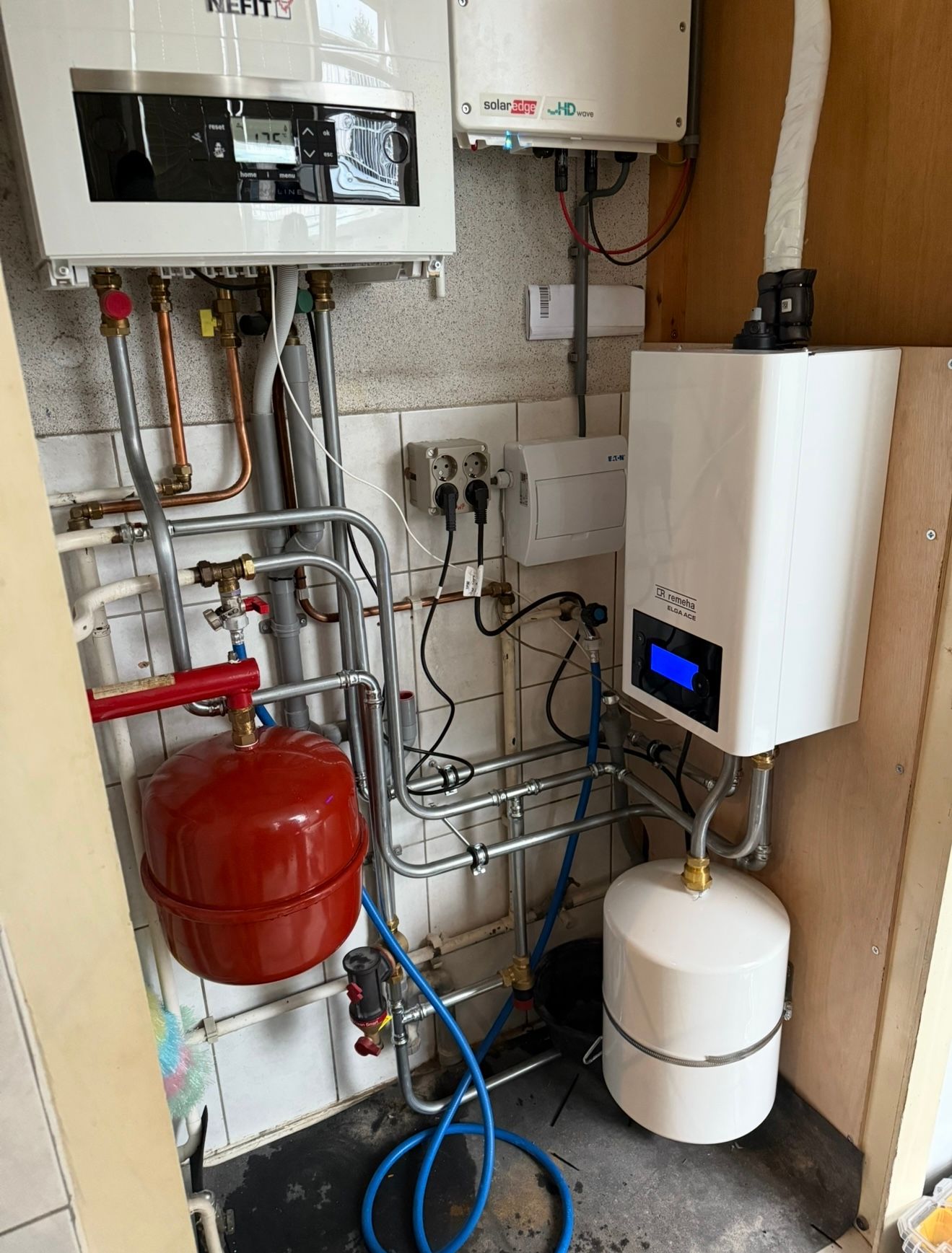 Najaar 2025 Actieprijzen - Remeha Elga Ace Hybride warmtepomp