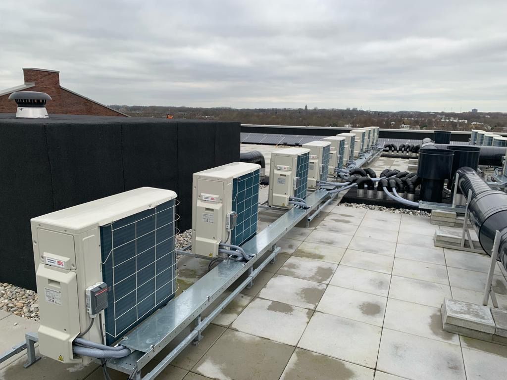 Zakelijk project: 45 + 6 appartementen – Warmtepompinstallatie Culemborg