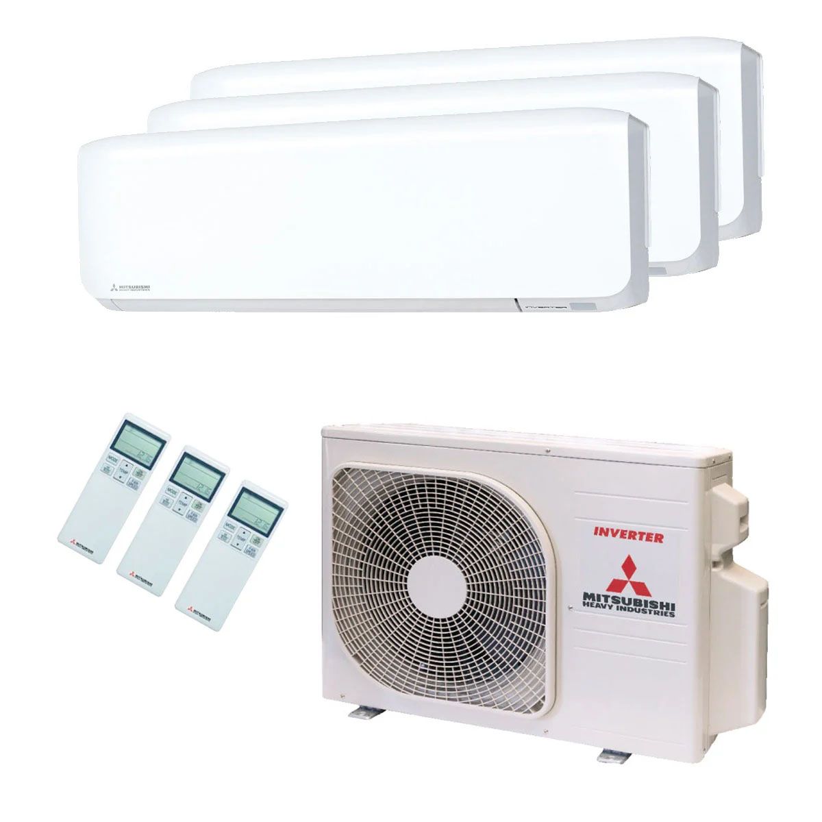 Mitsubishi Heavy Multi Split 3x 3,5 kW (5,0+ 3x Premium) – € 4.950 incl. btw