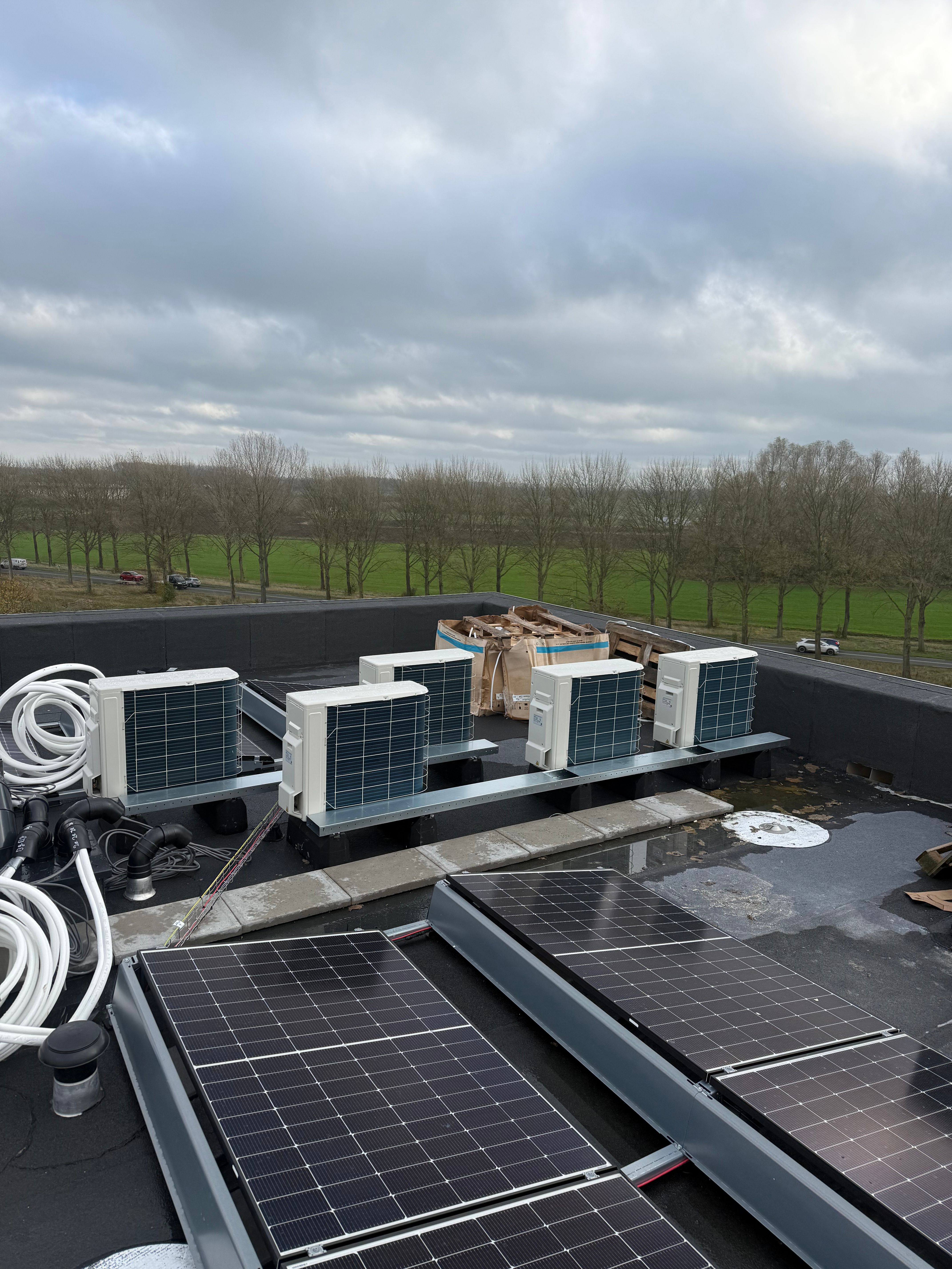 Zakelijk project: 45 + 6 appartementen – Warmtepompinstallatie Culemborg