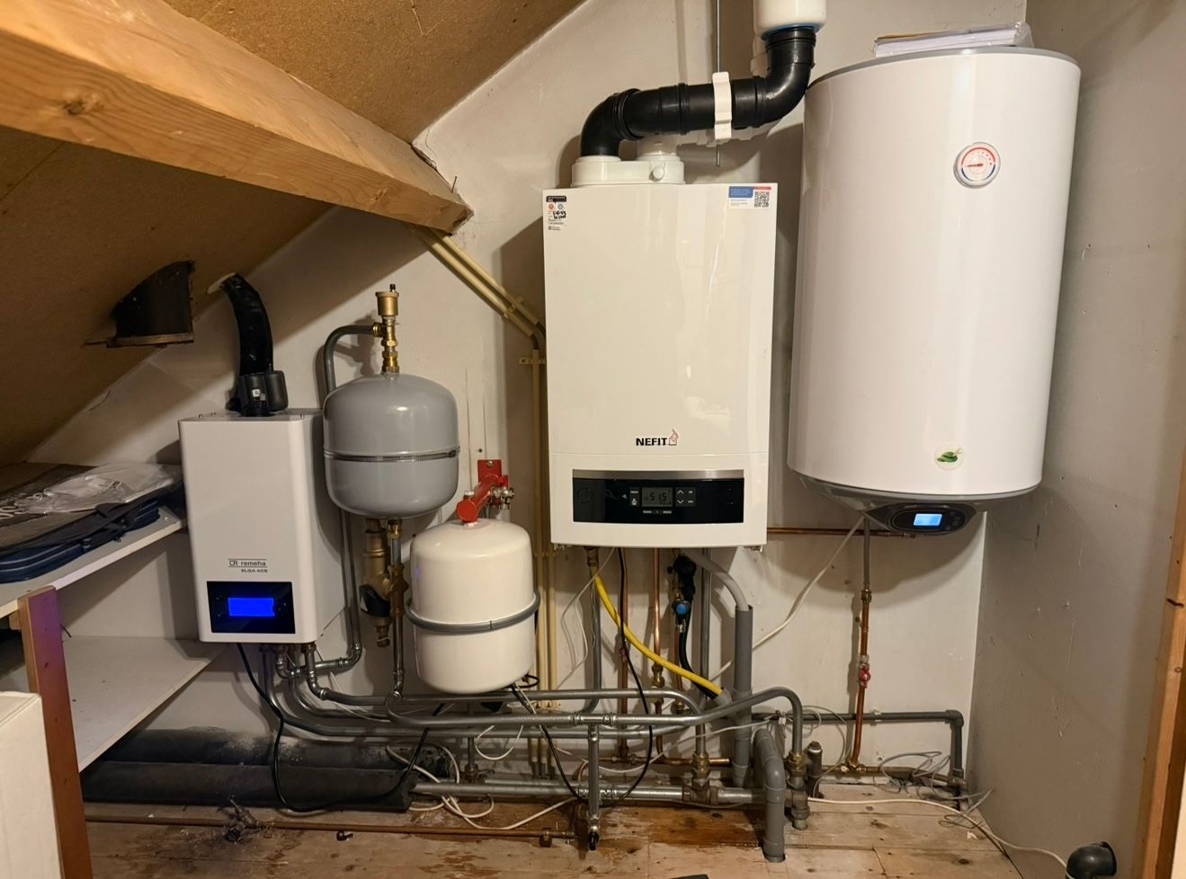 Najaar 2025 Actieprijzen - Remeha Elga Ace Hybride warmtepomp