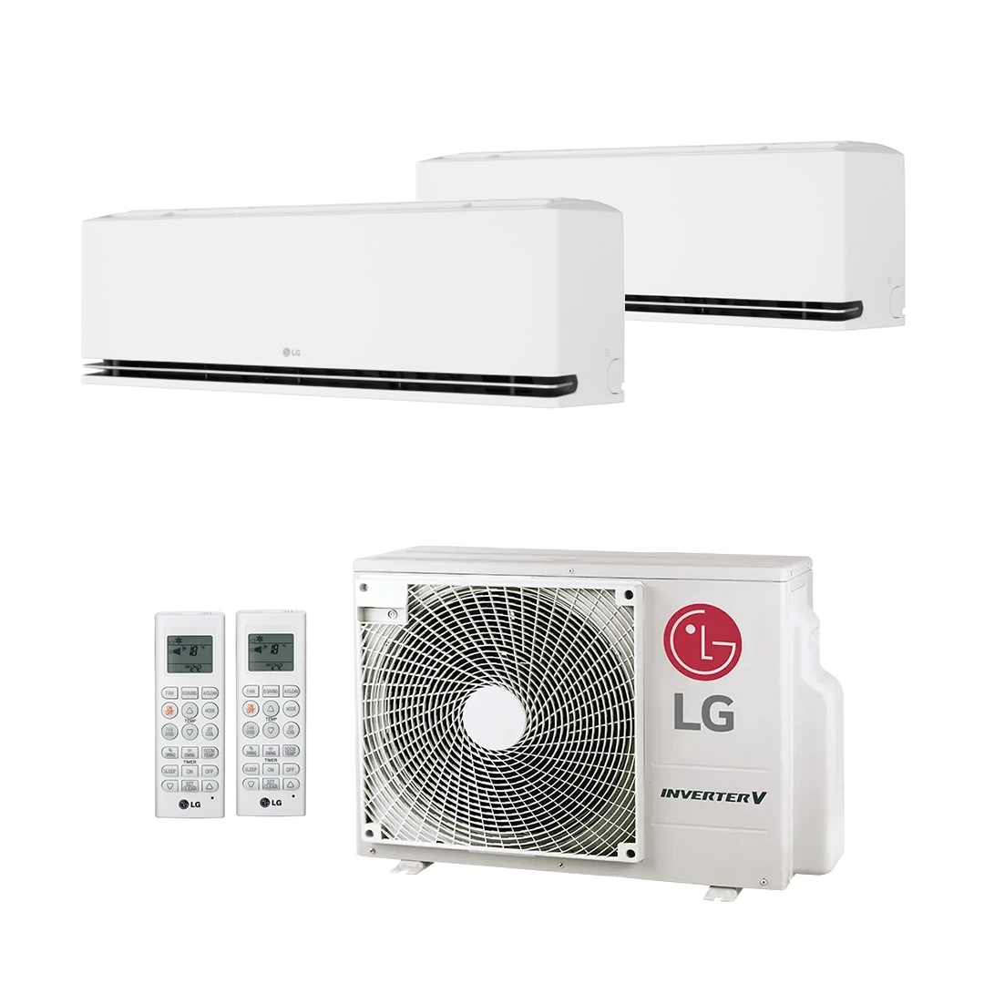 LG AI Air Special 2025 Duosplit Airco 2,5kW + 3,5kW (MU2R17 + P09SND + P12SND)