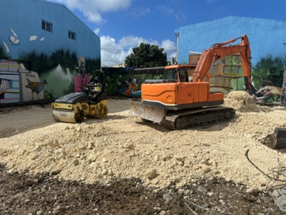 Chantier de la médiathèque