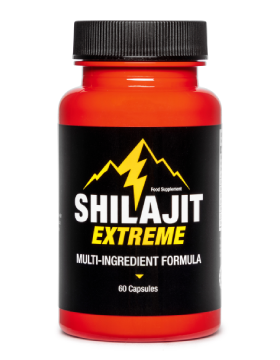 Shilajit Extreme supplement packaging