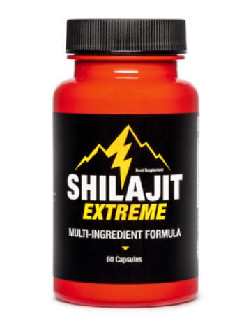 Shilajit Extreme supplement packaging