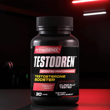 Testodren supplement bottle