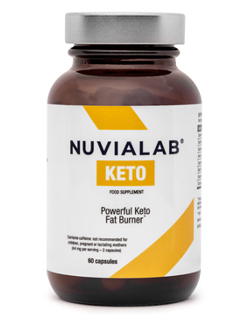 NuviaLab Keto supplement packaging