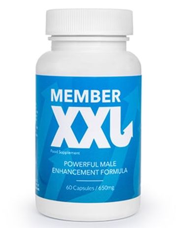Member XXL supplement packaging