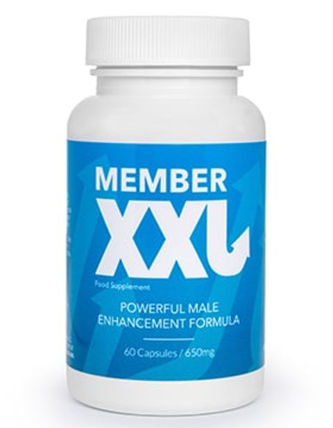 Member XXL supplement packaging