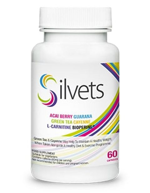 Silvets supplement packaging