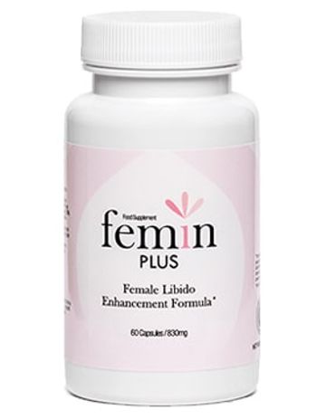 Femin Plus supplement packaging