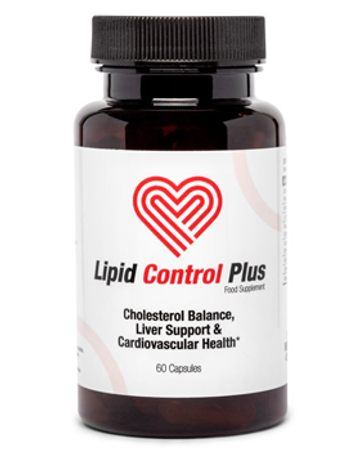 Lipid Control Plus supplement packaging