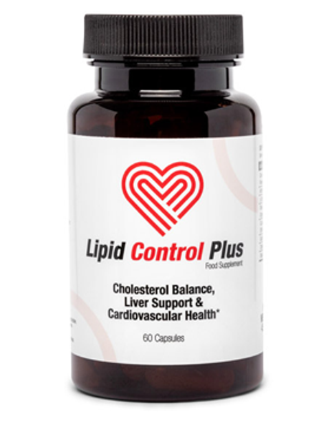 Lipid Control Plus supplement packaging
