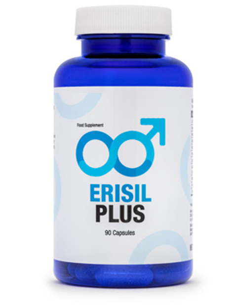 Erisil Plus supplement packaging