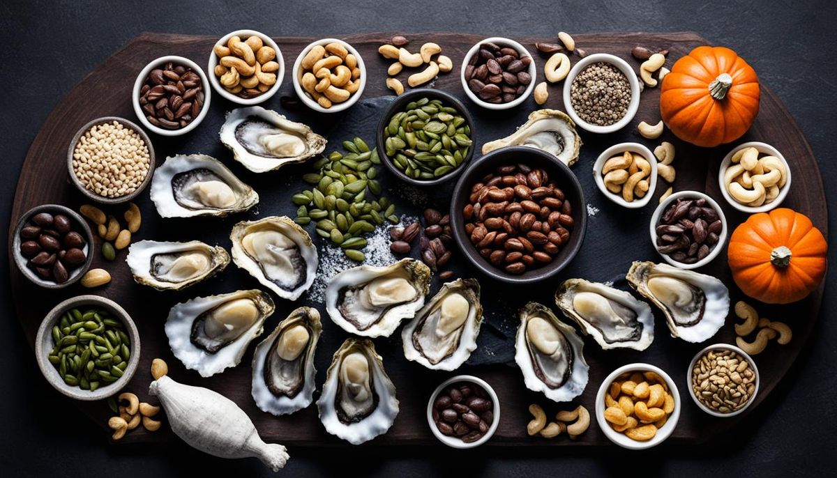 Foods rich in Zinc and Selenium