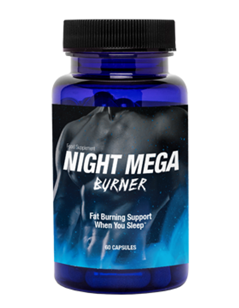Night Mega Burner supplement packaging