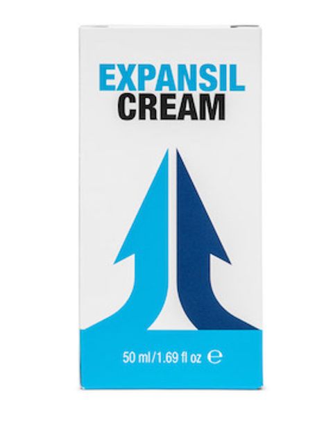 Expansil Cream supplement packaging