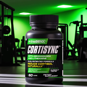 Cortisync supplement bottle